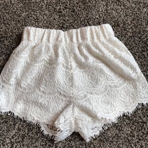 Lacy shorts